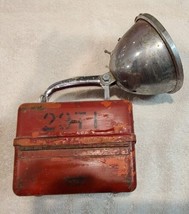 Vintage Metal Flashlight Firefighter Collectors Battery Op Tools Project  - £31.75 GBP