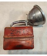 Vintage Metal Flashlight Firefighter Collectors Battery Op Tools Project  - $54.50 CAD