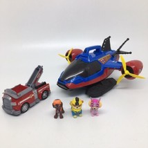 Paw Patrol Pirate Pups Air Patroller Plane, Fire Truck &amp; Some Figures - Read  - £21.24 GBP