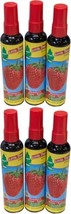 Little Trees Car Air Freshener Strawberry Bottle Spray 6 Pack - £11.98 GBP