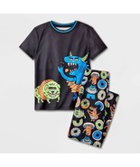 Cat &amp; Jack Boy&#39;s 2 Piece Pajama Set XX-LARGE 16-18 Monster Short Sleeve ... - $19.99