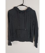 Victoria&#39;s Secret VSX Sport Pullover Hoodie Charcoal Gray womens Sz XS - $331.43 MXN