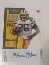 Marc Tyler Green Bay Packers 2012 Panini Contenders Certified Autograph Card - £3.86 GBP