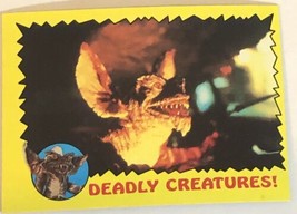 Gremlins Trading Card 1984 #44 Deadly Creatures - £1.54 GBP