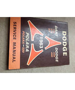 1963 Dodge DART dart GT POLARA polara 500 330 440 Service Shop Repair Ma... - $69.87