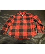 Koolaburra by UGG Women’s Red Buffalo Plaid Sherpa Fleece Pullover Sz S - $17.34