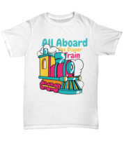 ABDL All Aboard the Diaper  Train Choo Tshirt - Unisex Tee - £18.09 GBP+