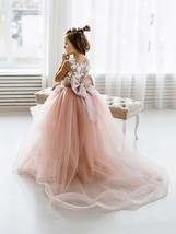 Tulle Appliques Ball Gown Flower Girl Dresses for Weddings hochzeit kleid mdchen - £130.17 GBP