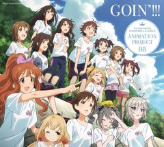 The Idolm@Ster Cinderella Girls Animation Project 08 Goin&#39;!!! Japan CD+Blu-ray - £17.55 GBP