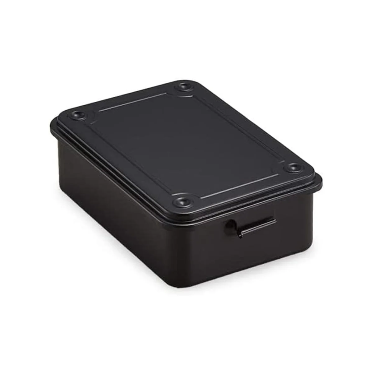 Steel Tool Box T-150 (Black) 6.06X4.13X2.14Inch Steel Trunk for Pen, Accessory,  - £48.77 GBP