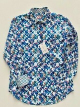 Robert Graham Bentonville Button Shirt Blue / White ( S ) - $102.56
