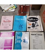 Vintage 1960s Lot O 7 Orgue Feuille Musique Débutant Lowery Pointer Mini... - $724.14 MXN