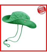 Stylish Wide Brim Bucket Hat with UV Shield - Unisex for Outdoor Activities - $500.74 MXN