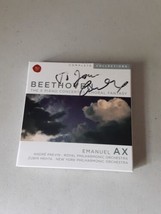 SIGNED EMANUEL AX - Beethoven, Piano Concertos 1-5; Choral Fantasia (3 Cds, 2003 - £26.58 GBP