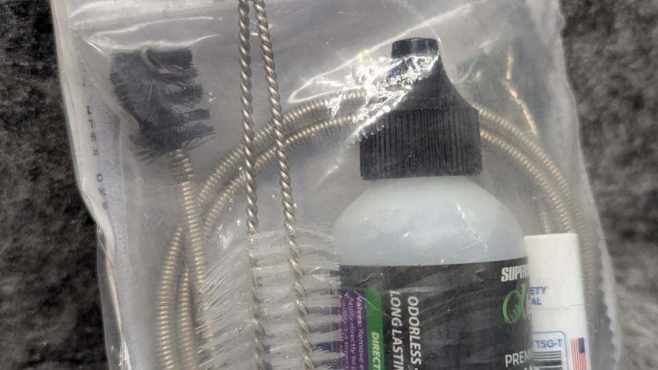 Sweetwater Trumpet Care Kit - Valve Oil, Tuning Slide Grease, Cleaning Snake Item image 12