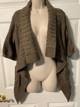 The Limited Brown Wrap Sweater Size S/M - £11.82 GBP