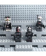 Star Wars Bad Batch Armored Clone Force 99 Custom Minifigures Lot of 4 - $17.00