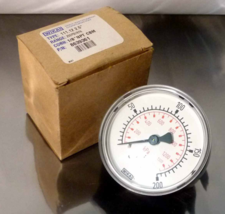 NOS, WIKA TYPE 111.12 2.5 in 200PSI/KPA GAUGE, P/N: 8639361 CONN: 1/8&quot; N... - $16.89