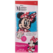 Dimensions Disney Latch Hook Kit 12&quot;X12&quot;-Minnie Mouse - £19.77 GBP