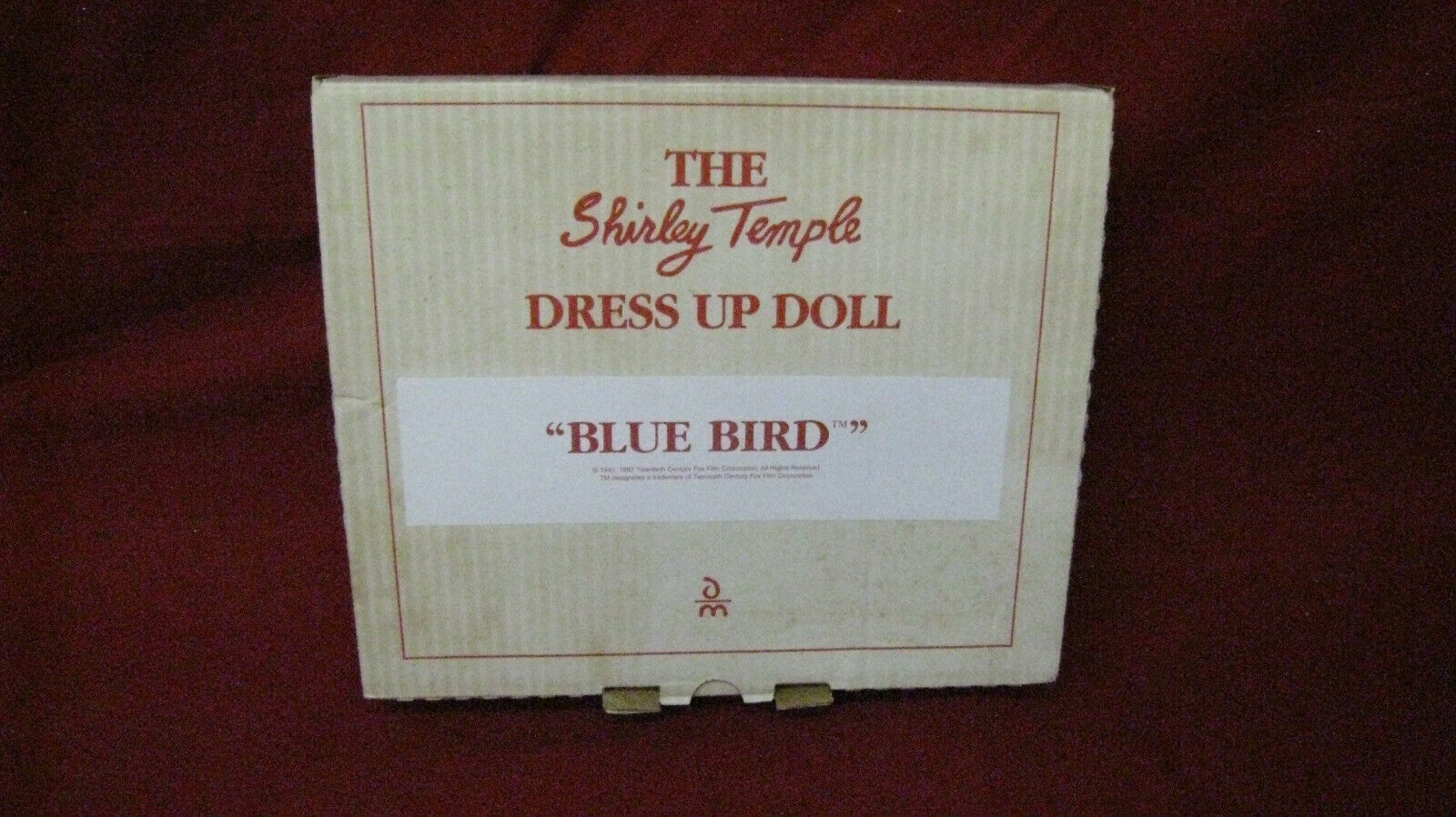 NEW Vintage Shirley Temple Dress Up Doll "Blue Bird" Clothing Danbury Mint - £23.36 GBP