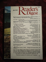 Readers Digest April 1975 55 MPH William Simon Clare Boothe Luce Kenneth Clark - £6.45 GBP