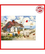 Root Beer Break at Butterfields - 300 Piece Large Jigsaw Puzzle with Poster - $38.10 CAD