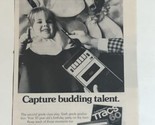 1977 Tracs Portable Recorder Tape Print Ad vintage pa6 - $6.92