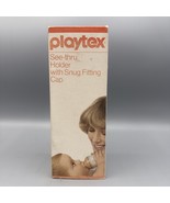 Vtg Playtex Baby See-thru Holder with Snug Fitting Cap 1978 Bottle Colle... - $723.53 MXN