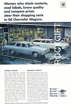 CHEVROLET | Impala / Malibu | 1968 | Advertisement - $7.50