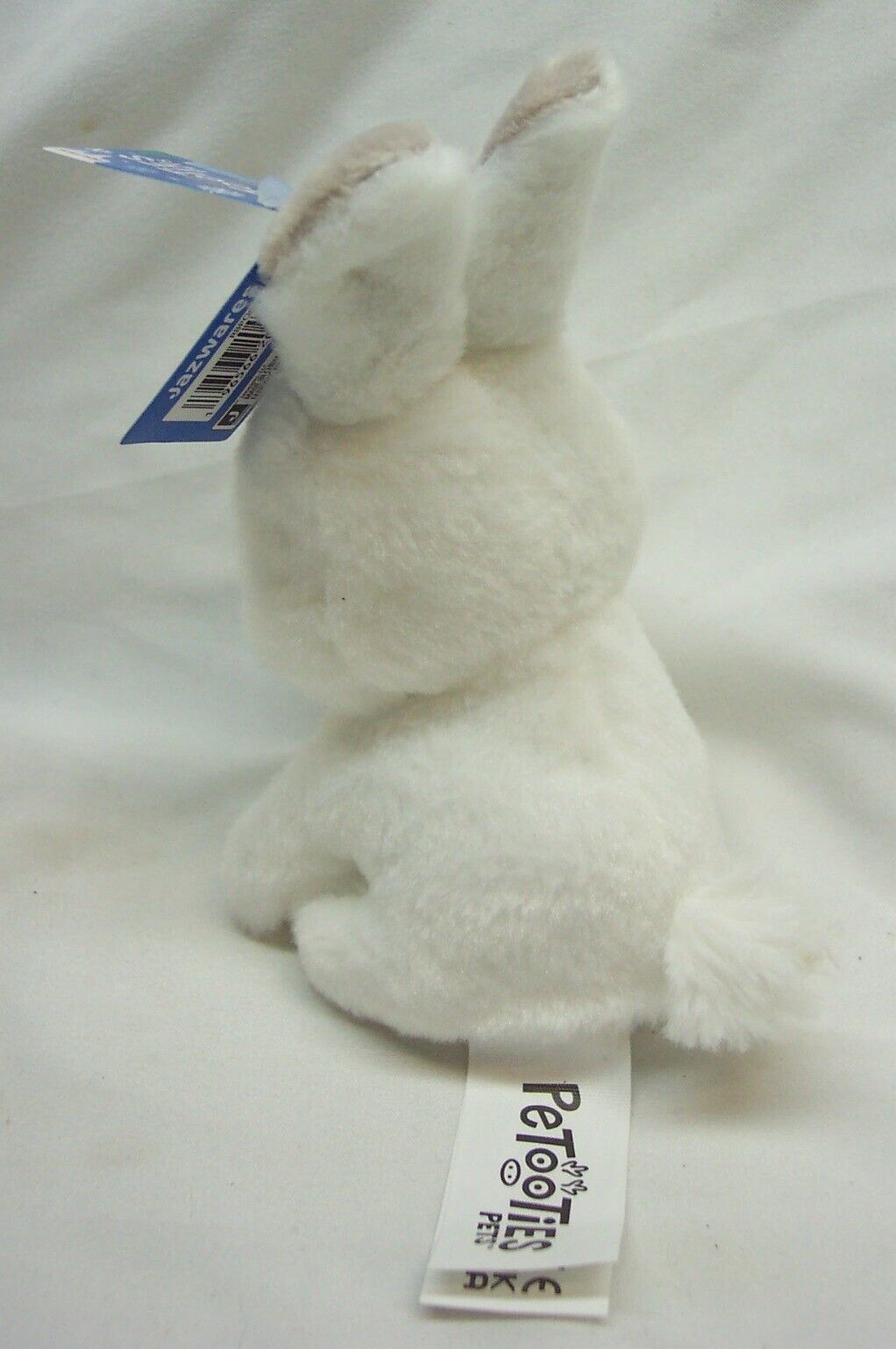 RUSS Petooties Pets Wintry Friends IZZY WHITE BUNNY 5&quot; Plush STUFFED ANI... - $14.85