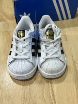 Size 6K  adidas Superstar I - White/Black BB9076 BNIB READ DESCRIPTION - $31.00