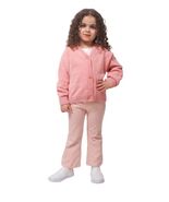 DKNY Girls Boys Sweater Cardigan Pants Pink 2-Piece Chenille Pockets Pul... - $54.36 CAD