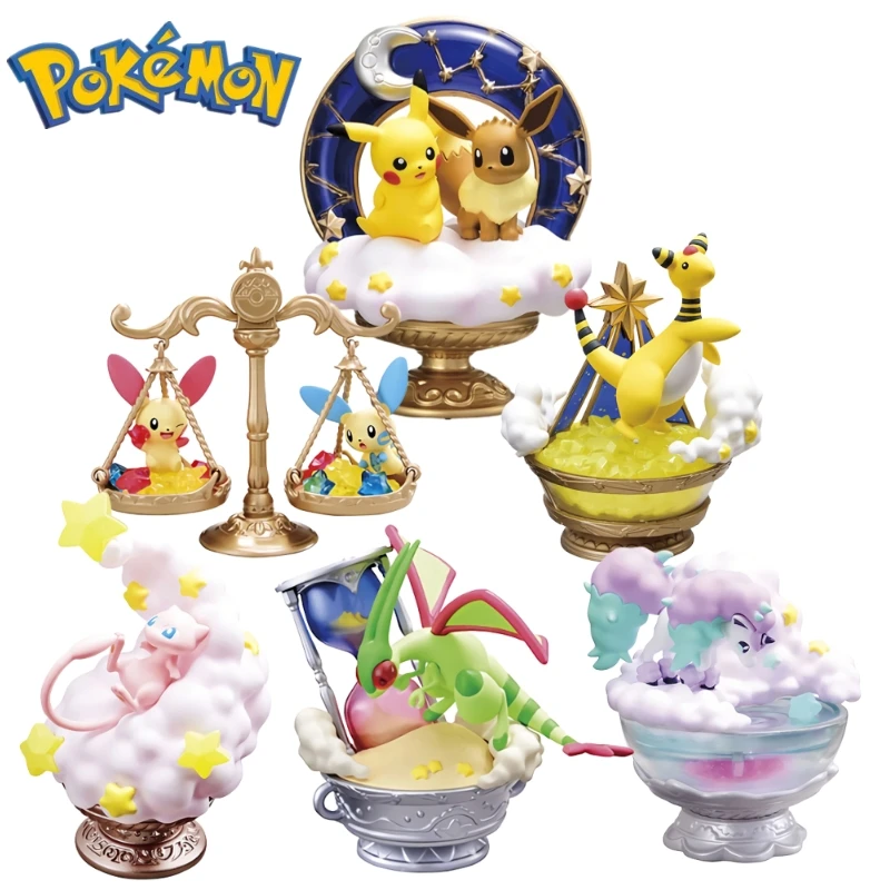 Original Re-ment Pokemon Starrium Series 2 Pikachu Eevee Ponyta Plusle Minun - £23.16 GBP+