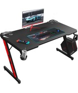 Homall Gaming Desk, Computer Desk With Carbon Fiber Surface,, 44 Inch, B... - €72,62 EUR