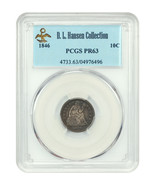 1846 10C PCGS PR63 ex: D.L. Hansen - £17,519.76 GBP