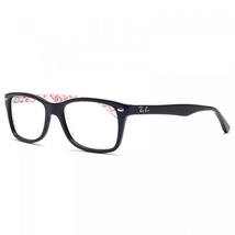 RAY BAN RX5228 5014 Black/White 53mm Eyeglasses New Authentic - £77.53 GBP