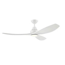 Home Decorators Collection Levanto 52&quot; LED Indoor/Outdoor White Ceiling Fan - £108.31 GBP
