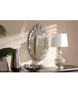 Hevea Silver Finished Venetian Style Accent Wall Mirror - $267.00