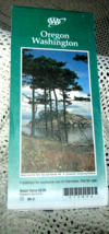 MAP - OREGON, WASHINGTON 1998 AAA (sew rm 1-2clst) - $5.00
