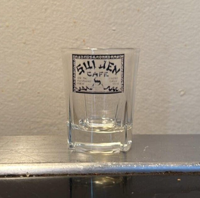 SUI JEN GALVESTON TEXAS TIKI BAR RESTAURANT SHOT GLASS - $13.94