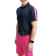 Abacus Sportswear Us men&#39;s bandon drycool polo Navy Ibiscus - $37.00