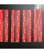 4x 150mm FLEX HINGES-no glue required. Transparent Plastic - $32.94