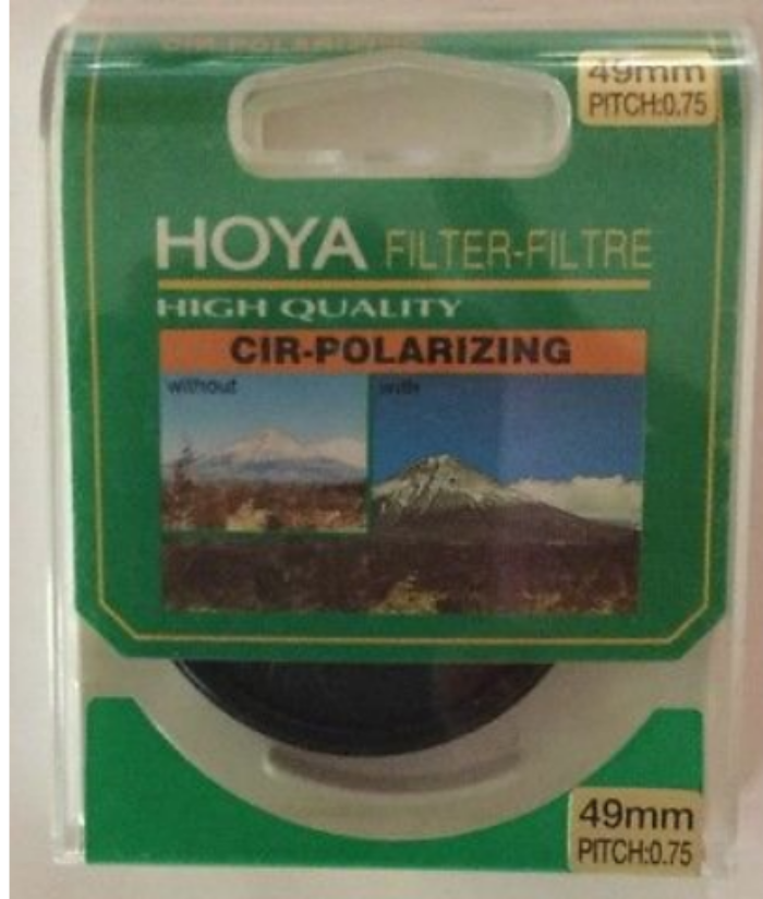Photography HOYA Cir-Polarizing 49mm Pitch 0.75 Camera Filter NEW HIGH QUALITY - $26.18