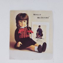 American Girl Meet Molly McIntire Story Pamphlet Pleasant Company Border... - $18.69
