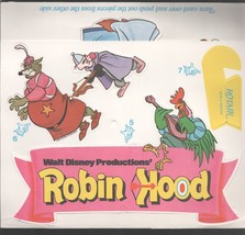 Robin Hood-Disney Punch Out Set 1960&#39;s-Unused set-Published in U.K.-FN - £168.72 GBP