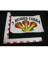 Cobra Very Large Patch with Three Cobras vintage advertising Patch - £15.47 GBP