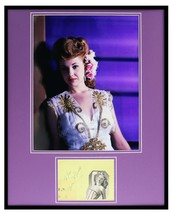 Marie McDonald Signed Framed 16x20 Photo Display JSA  - £118.32 GBP