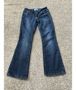 Paige Hidden Hills Straight Dark Blue Jeans Size 25 Denim pockets low rise - $31.73 CAD