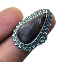 Crazy Lace Agate Vintage Style Gemstone Fashion Ring Jewelry 7.75&quot; SA 917 - £3.97 GBP