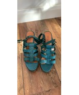Diesel  Leather Mules Intentionally Blank Green UK6; EU 41 High Heels, S... - $1,223.42 MXN